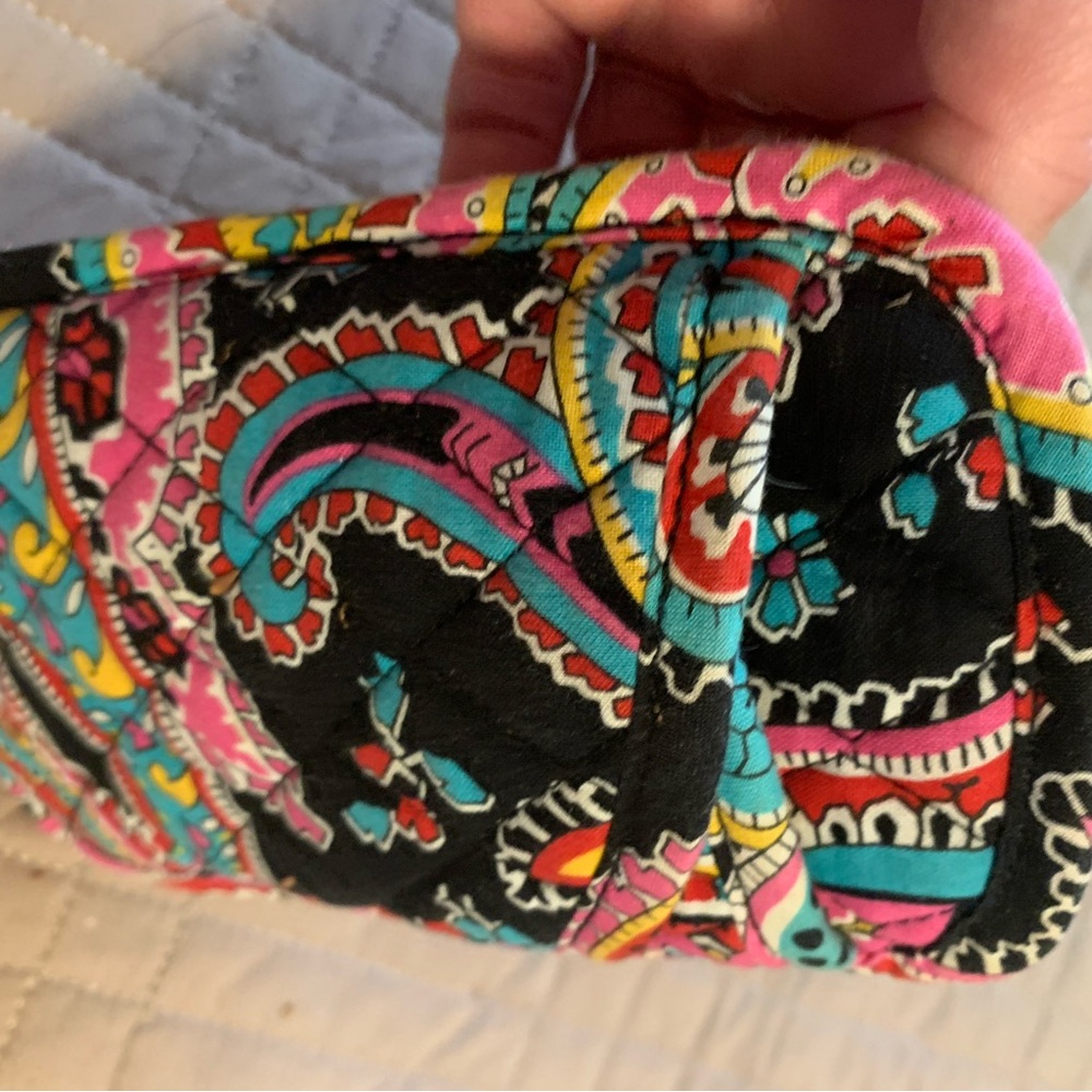 Vera Bradley Parisian Paisley- pocket mirror,key chain, sunglasses sleeve